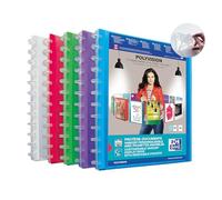 OXFORD 1 Protège-Documents Variozip Polyvision A4 40 vues / 20 pochettes amovibles Couverture Polypro Coloris Assortis