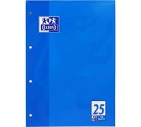 Oxford 100050350 bloc-notes Bleu A4 - Blocs-notes (Bleu, A4, 90 g/m²)