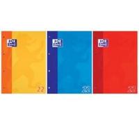 Oxford 100050354 School Notepad Lines 20 - A4, 50 Sheets/90 g/m², 4 Holes