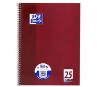 Oxford 100050355 College Notepad School Optic Paper 90 g/m² A4+ Lined/Margin 80