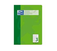 A4 Ruled School Exercise Books White Margin on Right Ruled 3 16 sheets Green