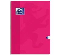 Oxford Cahier 100100390 – Reliure piqûre 17 x 22 cm, 96 pages, quadrillé 5x5, 90 g