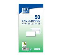 Oxford 100101215 Enveloppe auto-adhésive 110x220 x50 Blanc
