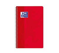 Oxford 100103154 - Cahier (universel, rose, jaune, bleu, rouge, uniforme, mat, 90 g/m², papier)