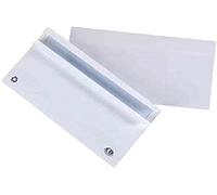 Oxford 100103175 Boîte de 500 Enveloppes auto-adhésives format 110 x 220 mm Blanc