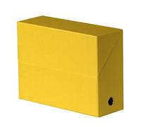 Oxford 100725569 Boîte de Transfert Toilée, Jaune, Dos 9 cm