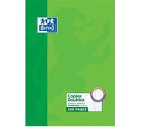 Oxford 200 Copies Doubles Perforees - Grands Carreaux - 29.7 Cm X 21 Cm X 0.9 Cm