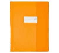 OXFORD 25 Protège-Cahiers 17x22cm Strong Line PVC Translucide 15/100ème Oranges