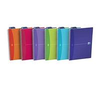 Oxford 26475 Cahier Spirale Reliure Intégrale My Colleurs Optik Paper A4 210 x 297mm Papier Assorties