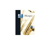 Oxford 28885 Cahier Piqûre Musique C Hanta Couverture Pelliculée Lavable A4 210 x 297mm Papier Vert