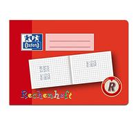 Oxford 312501600 Nombre arithmétique et pad DIN A5 paysage 90 g/m²