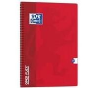 Oxford Cahier Open Flex 38229 – 17x22 cm – 100 pages Seyès – Couverture polypropylène verte