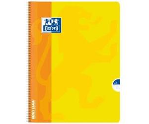 Oxford 38231 Cahier Spirale Open Flex Reliure Intégrale Couverture Polypropylène A4+ Papier Bleu