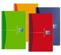 Oxford 39749 Carnet Essentials Agrafé Plastique Assorties