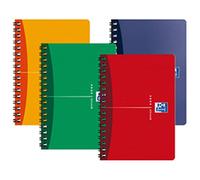 Oxford Carnet 39750 Essentials – Reliure intégrale, couverture pelliculée plastique – Assortis