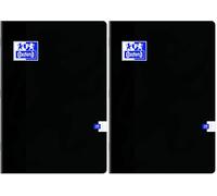 Oxford 400016250 Classique Cahier agrafé A4 140 pages grands carreaux seyès (Lot de 2)