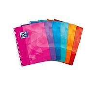 Oxford Cahier Lagoon Spirale - 100 Pages - 22 Cm X 17 Cm X 0.5 Cm