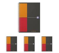 Oxford 400080784 NoteBook Cahier à spirale (Lot de 4)