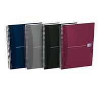Oxford Cahier Office Essentials – reliure intégrale B5 180 p. 5 mm – couleurs aléatoires