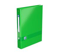 Oxford 400092974 Color Life Classeur 4 anneaux A4+ dos 40 mm carte rembordée Vert
