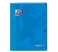 Cahier petit format Oxford Easybook 96 Pages grands carreaux 24 x 32 cm Bleu