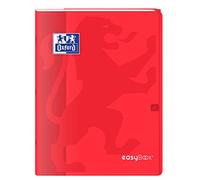 Cahier petit format Oxford Easybook 96 Pages grands carreaux 24 x 32 cm Rouge