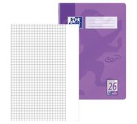 Oxford 400104442 Cahier A4 / 16 feuilles Linéature 26 - Touch lilas