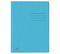 Oxford 400116200 Lot de 25 chemises Top File+ extra fines en carton 390 g Format A4 bleu clair
