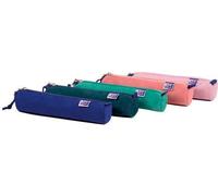 Oxford 400174183, Trousse à crayons souple, Microfibre, Bleu, Vert, Lilas, Menthe, Rose, Monochrome, Garçon, Fille, Fermeture éclair
