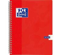 Oxford 92945 Cahier Spirale Couverture Cartonnée Reliure Intégrale Optik Paper Papier Vert