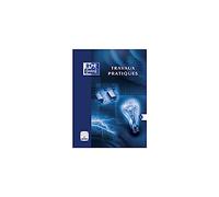 Oxford 92952 Cahier Piqué Travaux Pratiques Couverture Pelliculée Lavable Vélin Velouté Papier Vert