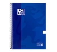 Oxford 944393 - Calepin microperforé A4 80 feuilles marqué, bleu