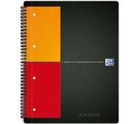 Oxford Activebook bloc-notes A5 80 feuilles Noir noir G