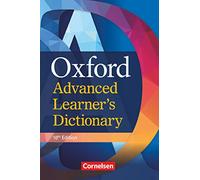 Oxford Advanced Learners Dictionary 10 German Exam Hardback (De/at)