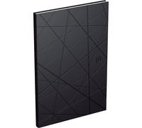 Oxford Agenda Couverture Rigide "Textura" Semainier 16 X 24 Cm Noir