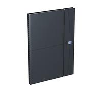 Oxford Agenda Office civil Semainier spiralé 2027, 21x29,7cm, Gris/Noir