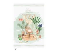 Oxford - Agenda Scolaire 2025-2026 - Boho Chic 12x18cm 1 jour par page 352 pages Jardin