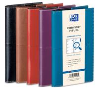 OXFORD Agenda VOYAGE WO VISIO + 9X17 Reliure Intégrale Janvier à décembre assorties