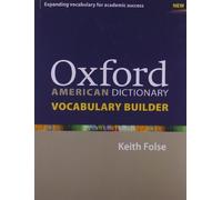 Oxford american dictionary vocabulary builder