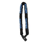 Oxford Chaîne antivol LK108 avec gaine de protection noir
