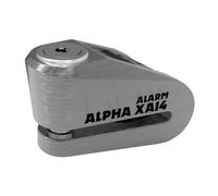 Oxford Antivol bloque-disque Alpha XA14 14 mm Alarme Argenté