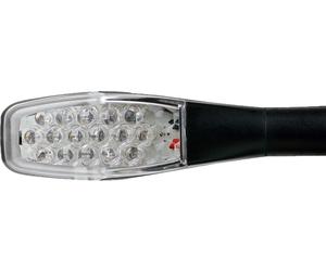 Oxford Apollo LED Signaux de virage de moto, noir, Taille unique