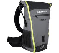 Sac À Dos Oxford Aqua B25 Hydro Imperméable 25 Litres Pour Moto Gris Fl