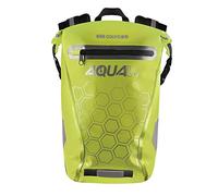 Oxford Rider Equipment – Sac à dos Aqua V12 – 12 L étanche, détails réfléchissants – Jaune néon