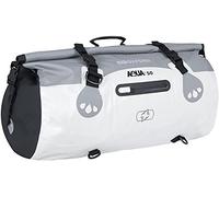 Oxford Aqua T50 Sac à roulettes pour moto Blanc/gris imperméable
