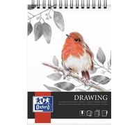 Oxford Art Bloc à dessin à spirale "Drawing" DIN A4 160 g/qm 50 feuilles