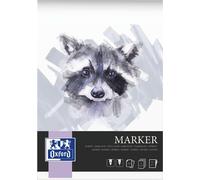 Oxford Art Bloc marqueur "Marker" DIN A4 15 feuilles 180 g/qm