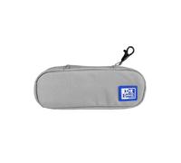 Oxford B-Hook Trousse Scolaire avec élastique en matériau recyclé RPET Gris