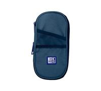 Oxford B-Max Trousse Scolaire avec élastique en matériau recyclé RPET Bleu Marine