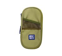 Oxford B-Max Trousse Scolaire avec élastique en matériau recyclé RPET Vert Safari